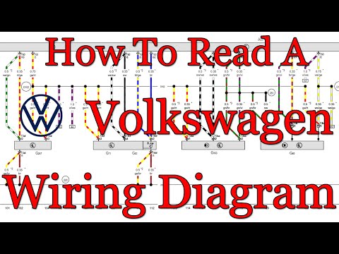 VW 배선도 읽는 방법 (캠축 센서 포함 예)-VOLKSWAGEN
