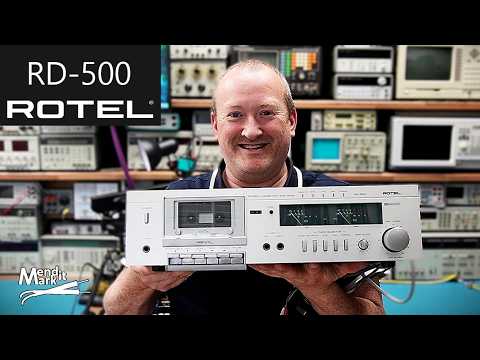 Fixing ROTEL's Vintage Tape Chewer - The RD-500