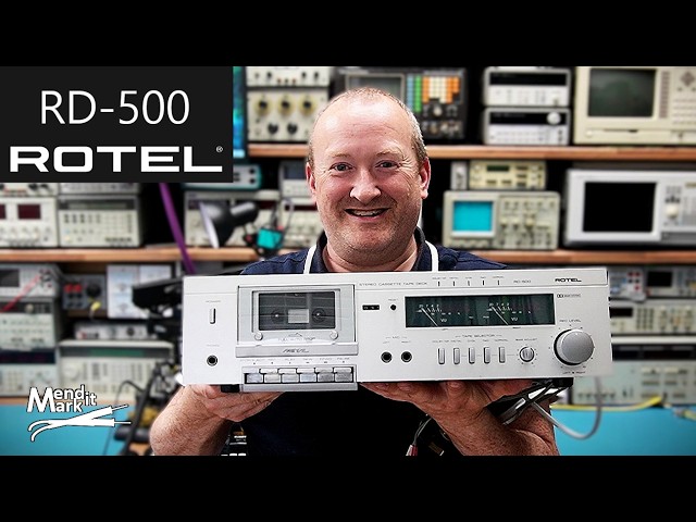 Fixing ROTEL's Vintage Tape Chewer - The RD-500
