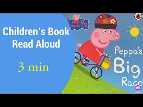 Children's Book Read Aloud: Peppa's Big Race