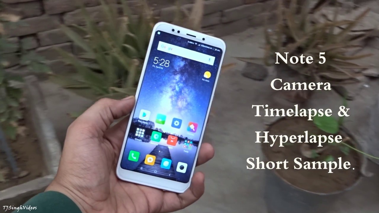 Xiaomi Redmi Note 5 Camera Timelapse & Hyperlapse Sample