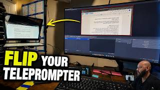 How to Flip Your Teleprompter Screen in OBS (3 Easy Ways)