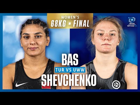 Alina SHEVCHENKO UWW Vs Nesrin BAS TUR U23 WORLD CHAMPIONSHIPS 2025 Gold Medal WW 68Kg