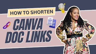 How to Shorten Your Canva Document Links