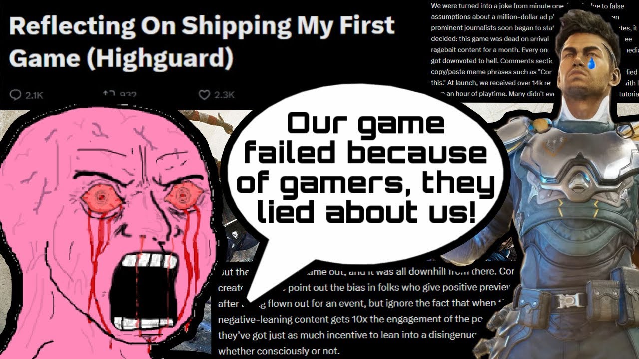 Highguard Developer Has A MENTAL BREAKDOWN Over The Game Failing