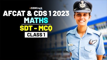 CDS & AFCAT 1 2023 Exam Mathematics Crash Course - Speed, Distance & Time - Class 1