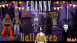 Granny The Mall V1.4.5 Halloween Theme With The Twins Main Escape || Full Gameplay