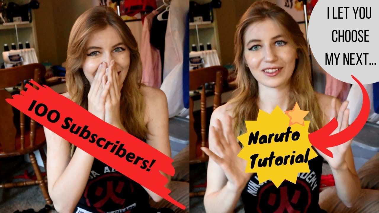 100 Subscriber Special - Choose my next Naruto Cosplay Tutorial!