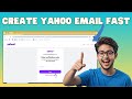 How To Create An Email Account In Yahoo Mail | Step-by-Step Guide (2025)