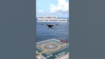 China’s Flying eVTOL Makes First Offshore Delivery