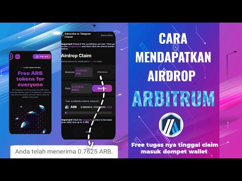 AIRDROP ARBITRUM PALING LEGIT DI JAMIN MASUK KE WALLET HANYA CLAIM 1 JAM SEKALI GARAP SEBELUM END