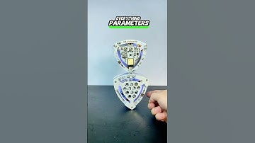 This self-balancing triangle is a tiny engineering marvel.#tech #techgadgets #gift #giftforhim