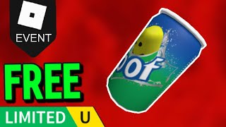 How To Get OOF Drink (ROBLOX FREE LIMITED UGC ITEM)