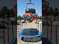 Can Ten Thousand Helium Balloons Stop a Falling Car From Crushing a Trampoline