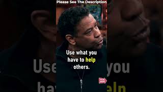 Denzel Washington | Most Important Lesson In Life | #shorts