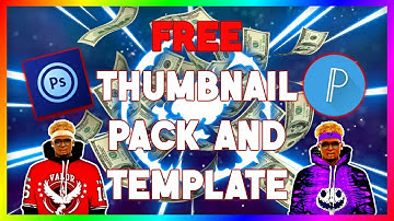 FREE THUMBNAIL GFX PACK! | Ps Touch on Android