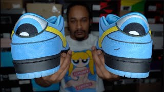 Bubbles Powerpuff Girls SB Dunks Review with On Feet Footage