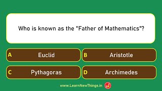 Mathematics Quiz Part 3/25 | 12 Questions | Quiz by Learn New Things | Maths Quiz screenshot 1