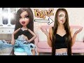 TURNING MYSELF INTO A BRATZ DOLL... (Makeup, Hair Extensions, Outfit, THE LOT!) | Sophie Louise