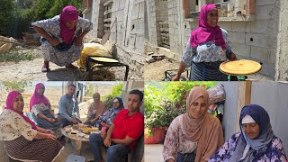 بهاد الخبار زوين🥰خديجة فرحت بضيافها🤗وجدات الفطور في الكانون😋