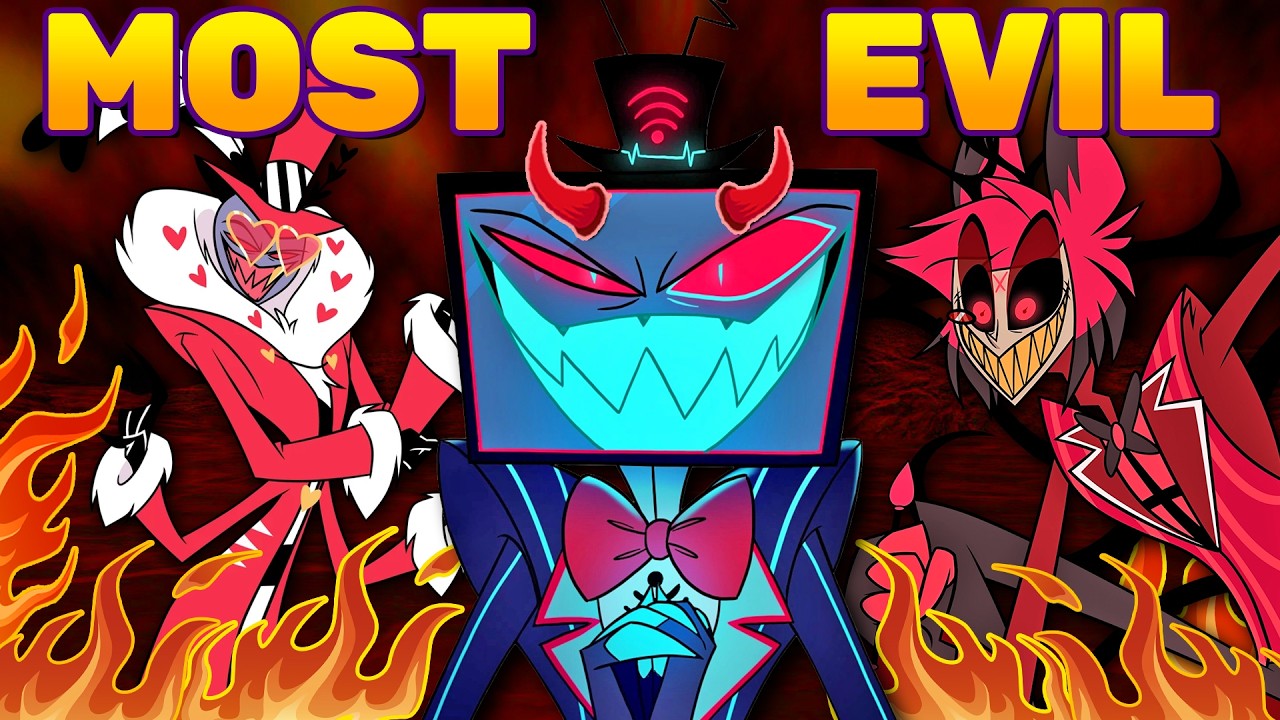 Every Hazbin Hotel Character: Good to Evil (Season 2!) - YouTube
