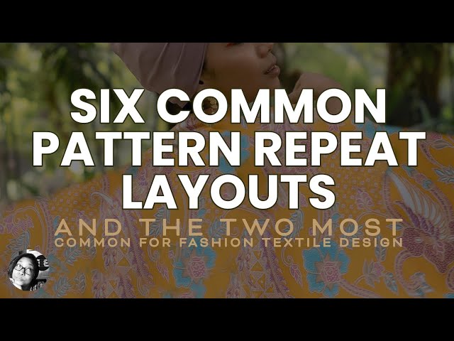Types Of Repeat Pattern In Textile Design