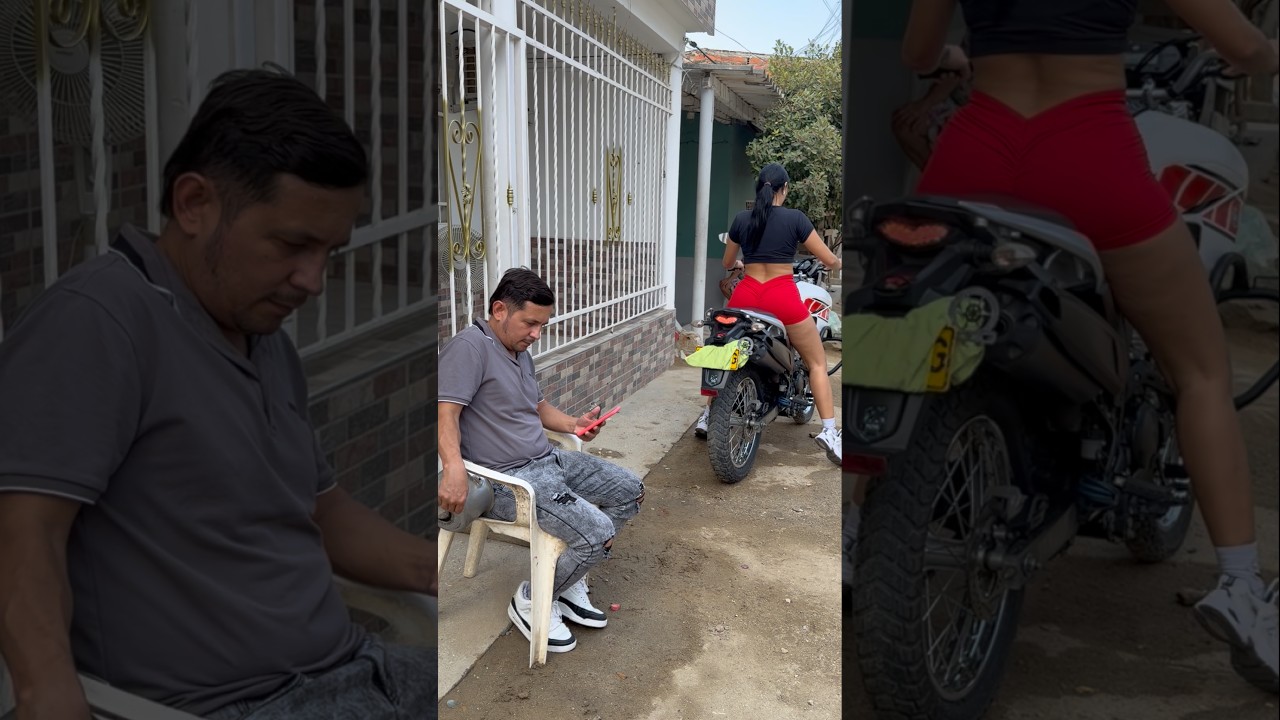 Que ruido raro tiene la moto😓😬 #viralshort #humor #fypage