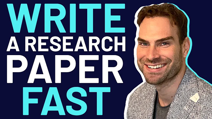 How To Write a Research Paper Fast and Easy (3 Tips by Prof. David Stuckler)