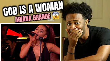 Ariana Grande - God is a Woman (ALMOST BROKE MY ARM😰) Live at the BBC