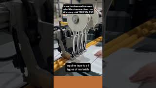 Double sided tape machine 15x faster than by hand #printing #tapemachine #packaging