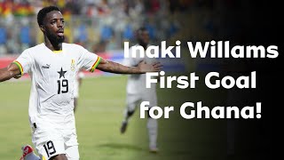 Inaki Williams Debut GOAL for Ghana vs Masagascar (World Cup Qualifiers)