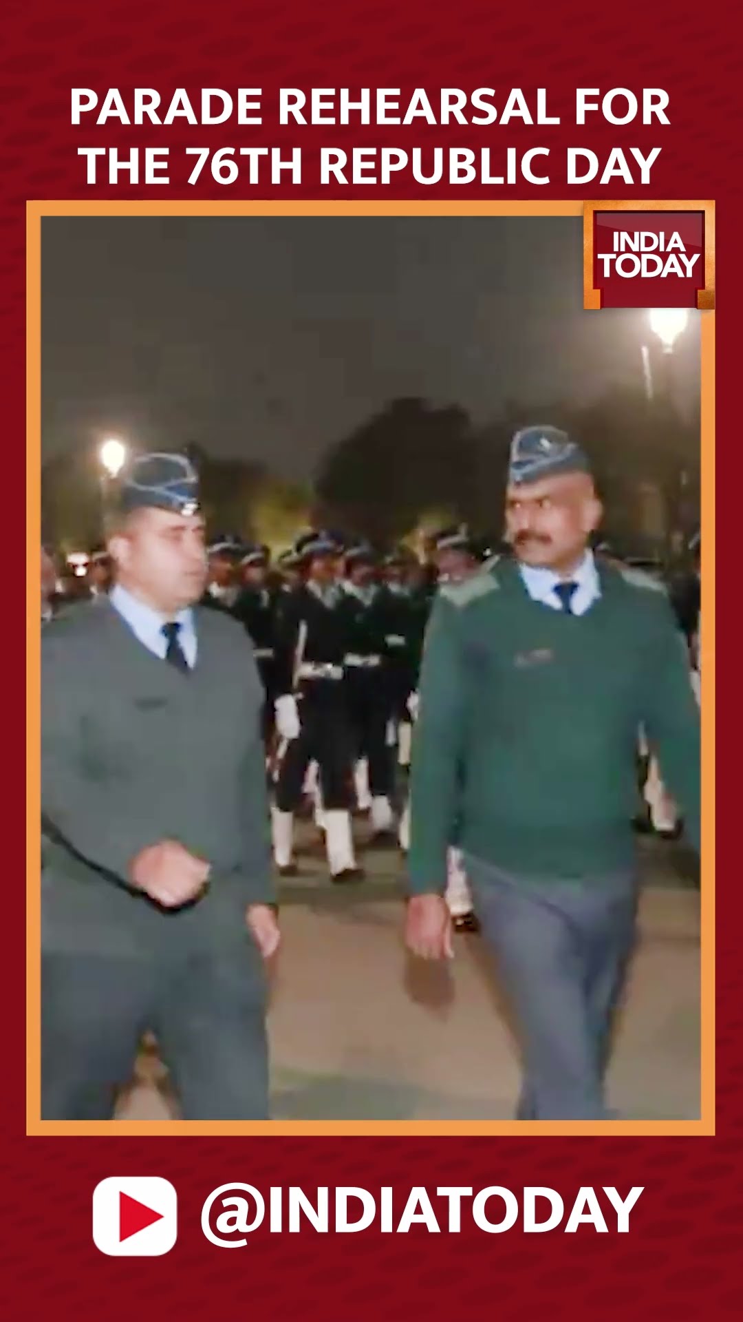 Defence Personnel Take Part In Full Dress Rehearsal Ahead Of Republic Day 2025