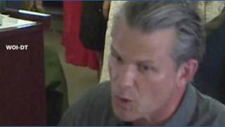 Hegseth uses transphobic slur at fair