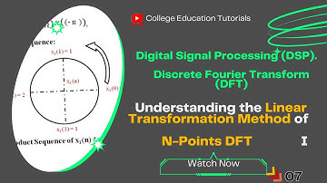 Understanding DFT with the Linear Transformation Method Part 1 -Twiddle Factor