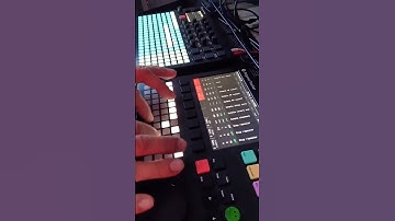 Polyend Play w Tracker as midi cntrl to some synths.  #music #polyend #tracker #plausiblemountain