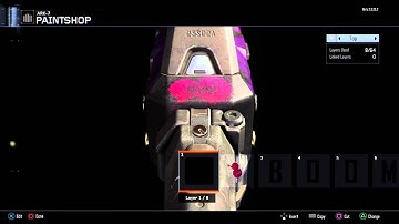 Call of Duty®: Black Ops III Multiplayer Beta ARK-7 Custom Paint Design