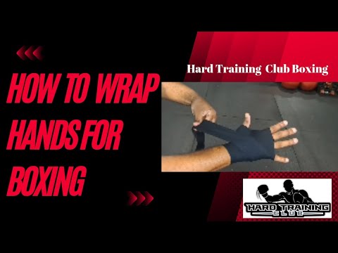 HOW TO WRAP YOUR HANDS FOR BOXING (Wrist + Knuckle Support) - YouTube