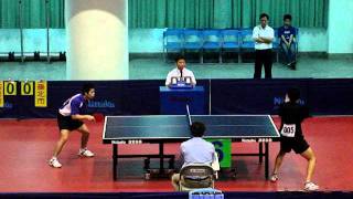 057 20111024 莊智淵高雄市vs周東昱臺北市 02 全運會男團4強決賽精彩呈現 M