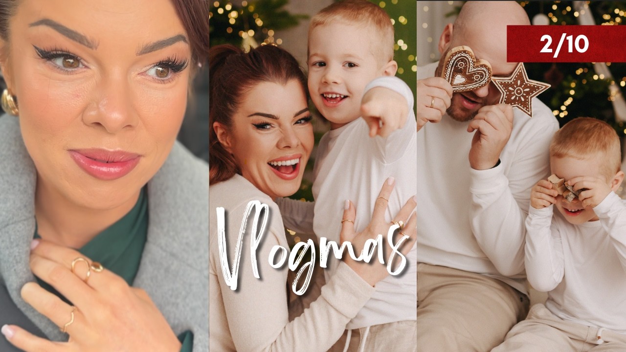 Wspólne gotowanie 🥘 Miki robi Świąteczny tort | ZA KULISAMI „NA ŻYWO” | sesja świąteczna 