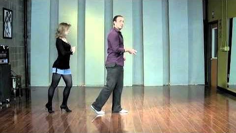 Leads (Men) Basic Footwork - Salsa Dancing Lesson (Dance Salsa!)
