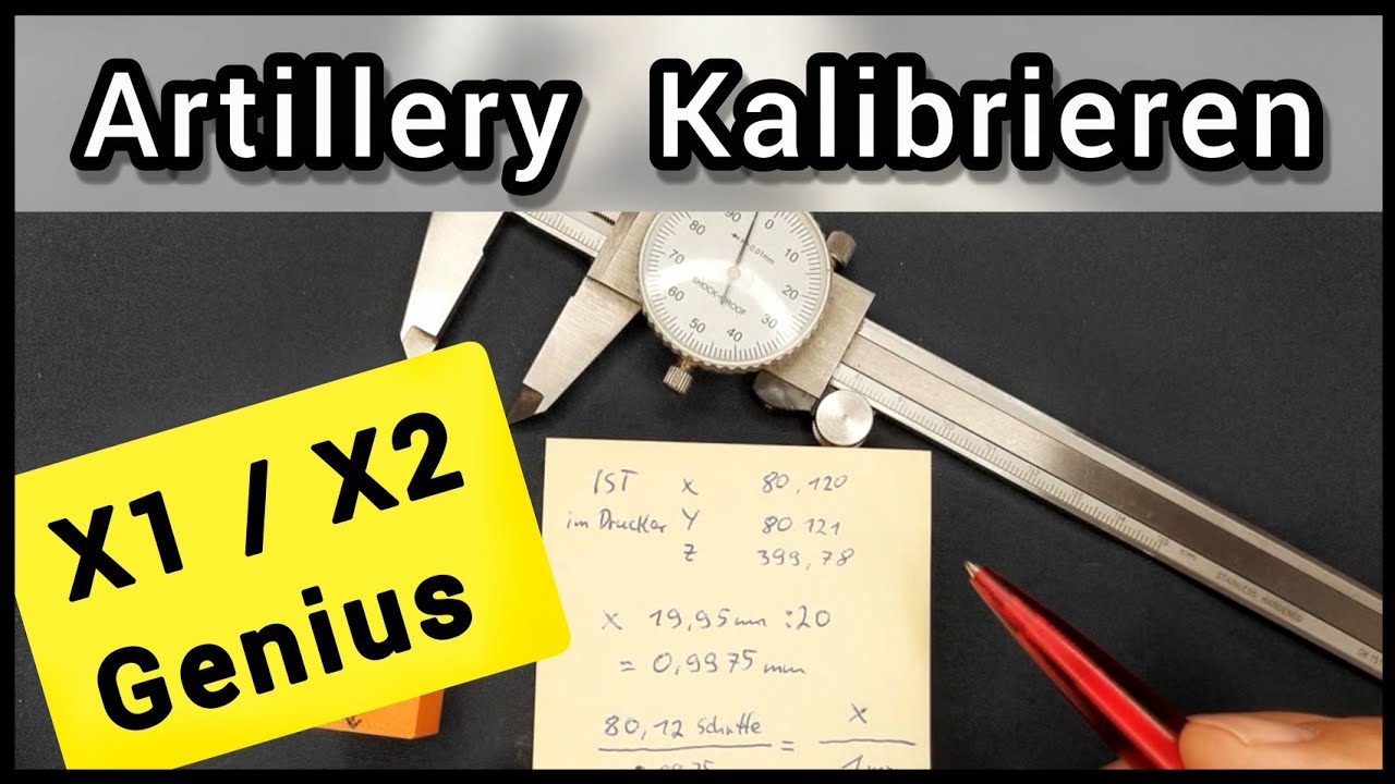 Einfachste Kalibrierung mit neuem Touch-Menü / XYZ + Extruder