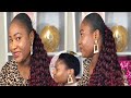 Product Review “I Am Blessed Hand Edge Control” || Hand Made Pony Tail || Protective Style.