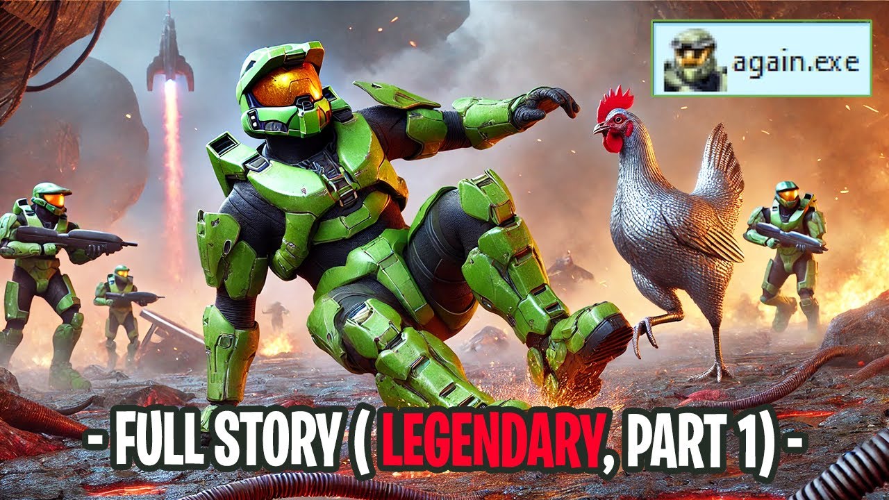 Cursed Halo Again on Legendary… HOW Is This Even Playable?! (Part 1 ...
