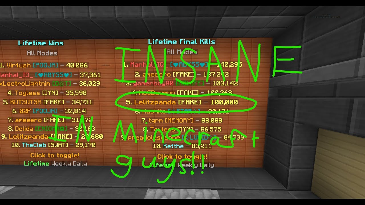 SOOOOO I HIT 100,000 FINAL KILLS IN BEDWARS!