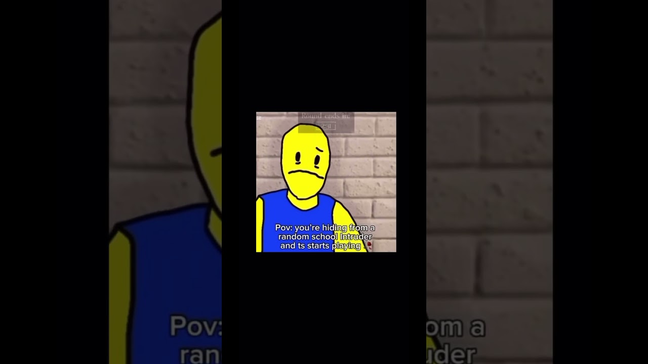 POV: You’re hiding from a school intruder and ts starts playing 🥀 