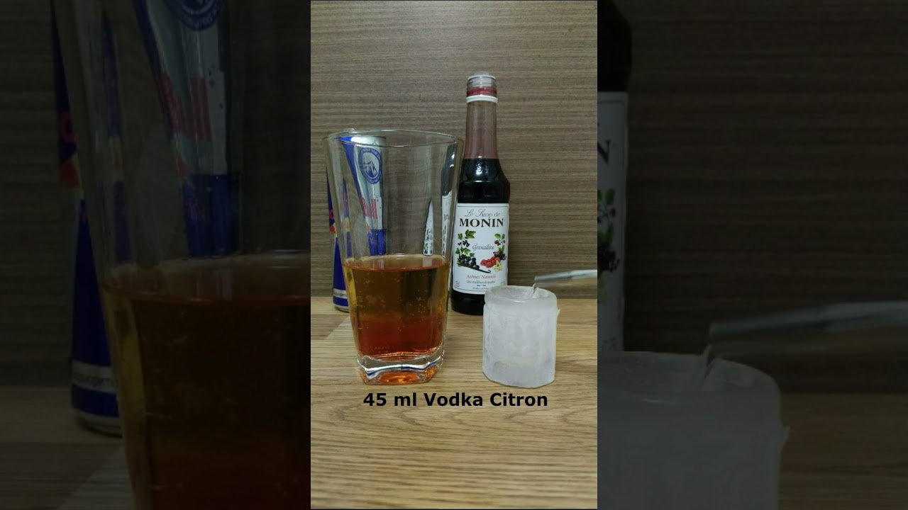 Cocktail Bazooka Joe Bomb Shot 