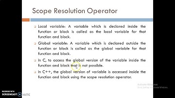 Different operators in C++  | Programming in C++ |3330702 : Kadi Sarva Vishwavidyalaya