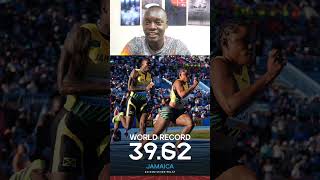 TWO WORLD RECORDS IN TWO DAYS FOR TEAM JAMAICA #trackandfield
