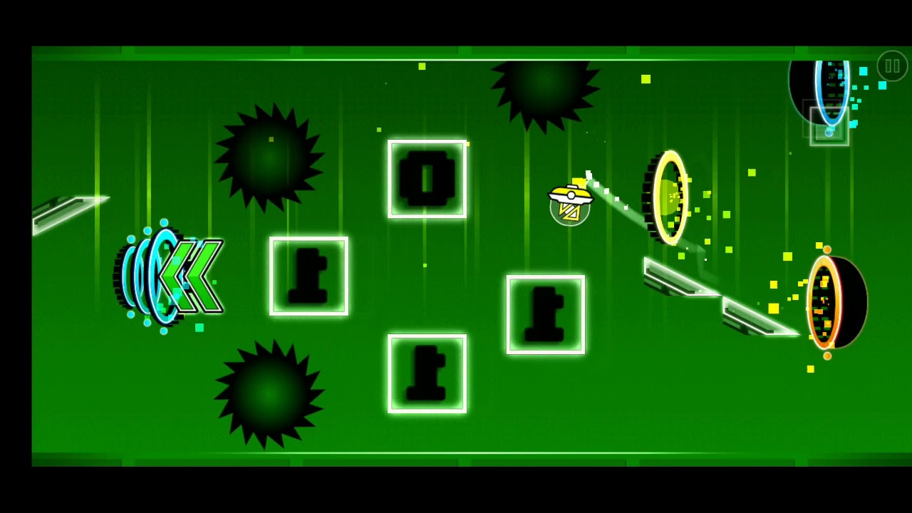 Geometry Dash - 1UP by F-777 (Rolling Sky Soundtrack) (read discription)