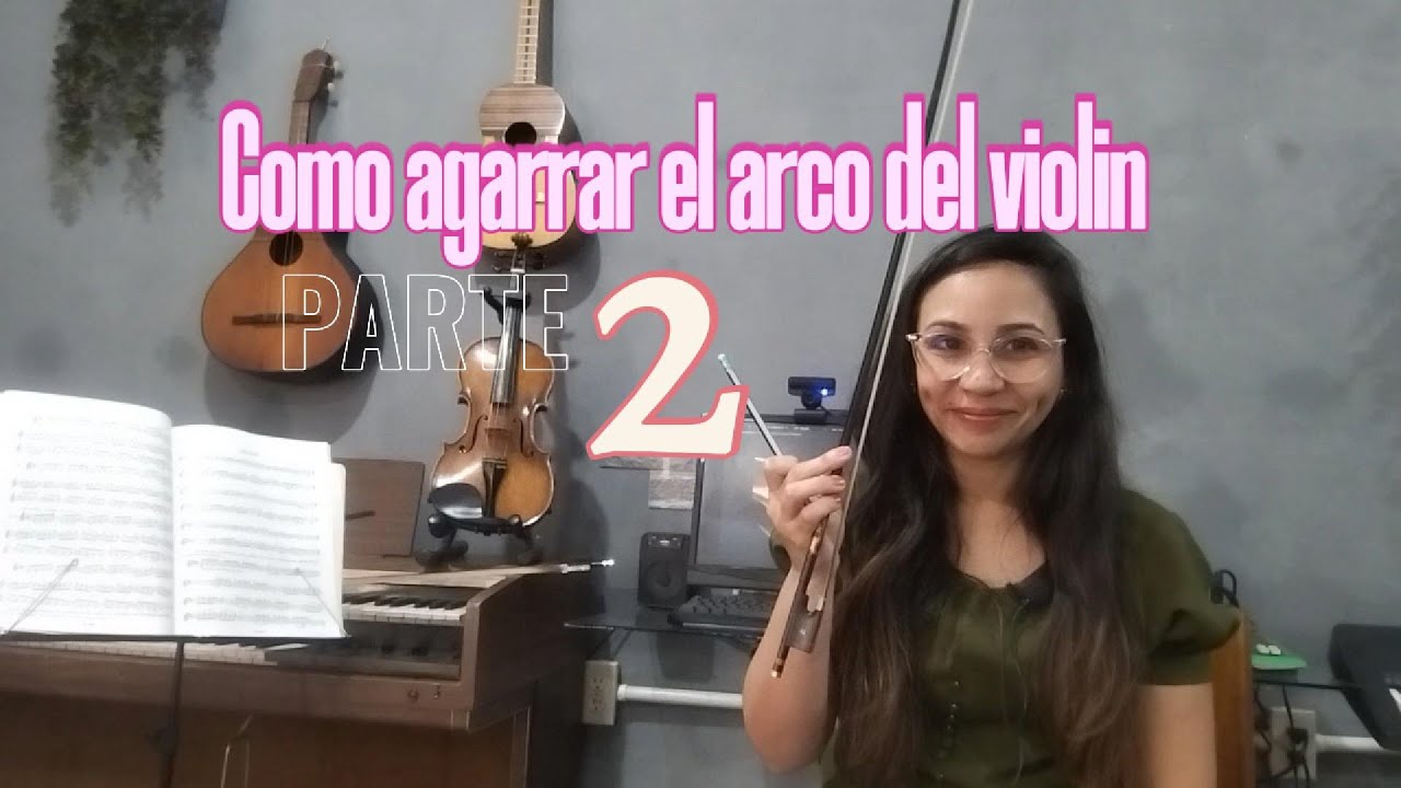 Cómo agarrar el ARCO de VIOLÍN (Parte 2): De la técnica del lápiz al ARCO real 🎻